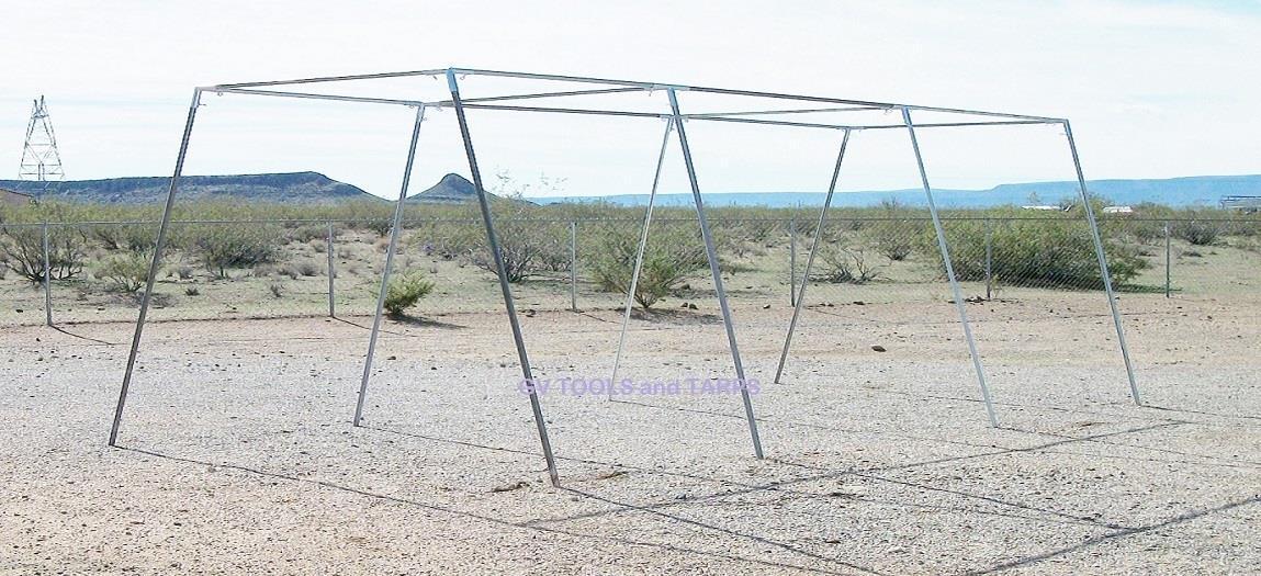 Baseball Softball Slant Leg Batting Cage Frame