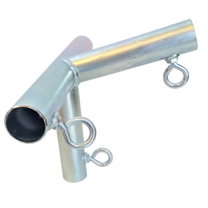 4 Way Edge Low Peak Up Angle Heavy Duty Canopy Fitting