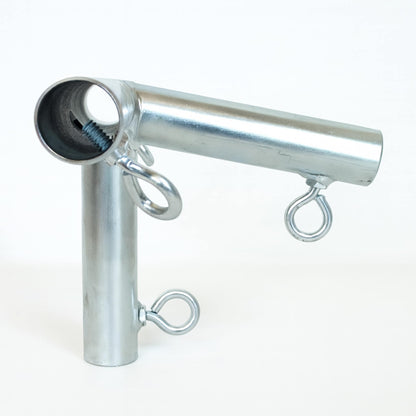 4 Way Top Lean to Down Slope Slant Angle Heavy Duty Canopy Fitting