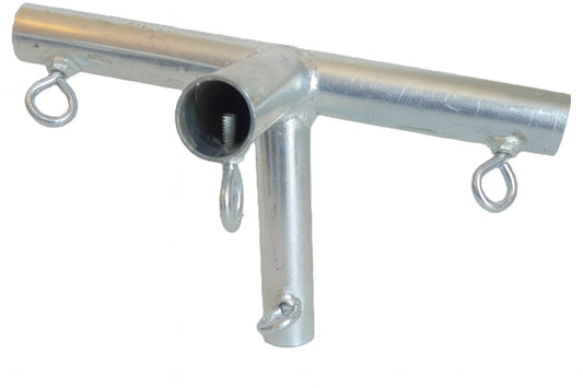 4 Way Lean To Right Side Edge Slant Leg Heavy Duty Canopy Fitting