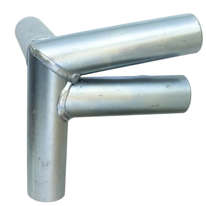 4 Way Low Peak Left Support Corner Heavy Duty Canopy Fitting