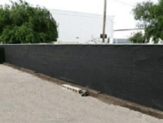 Black mesh screen privacy fencing tarp with grommets for construction personal use