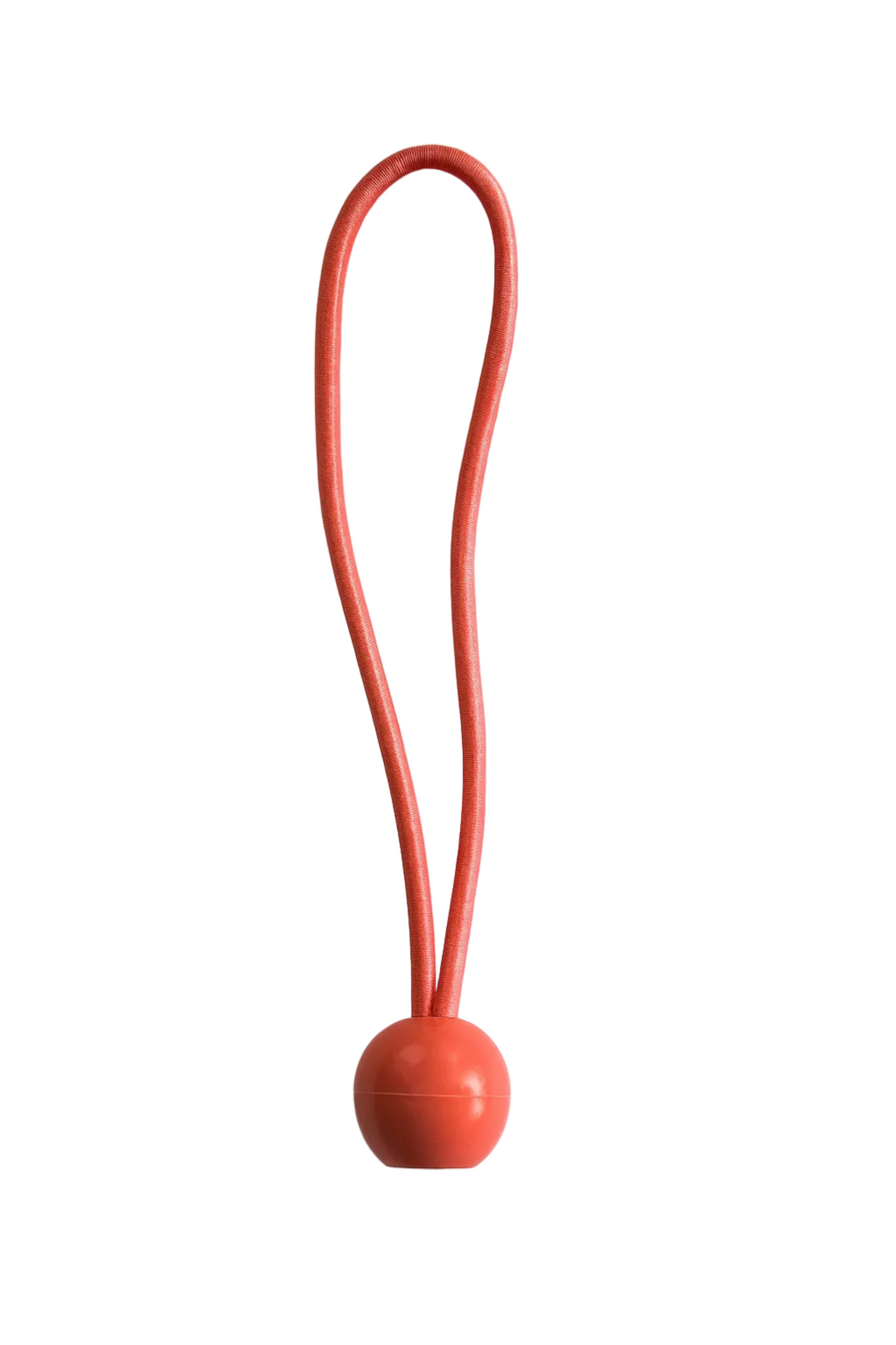 Red regular duty ball bungees with elastic cord