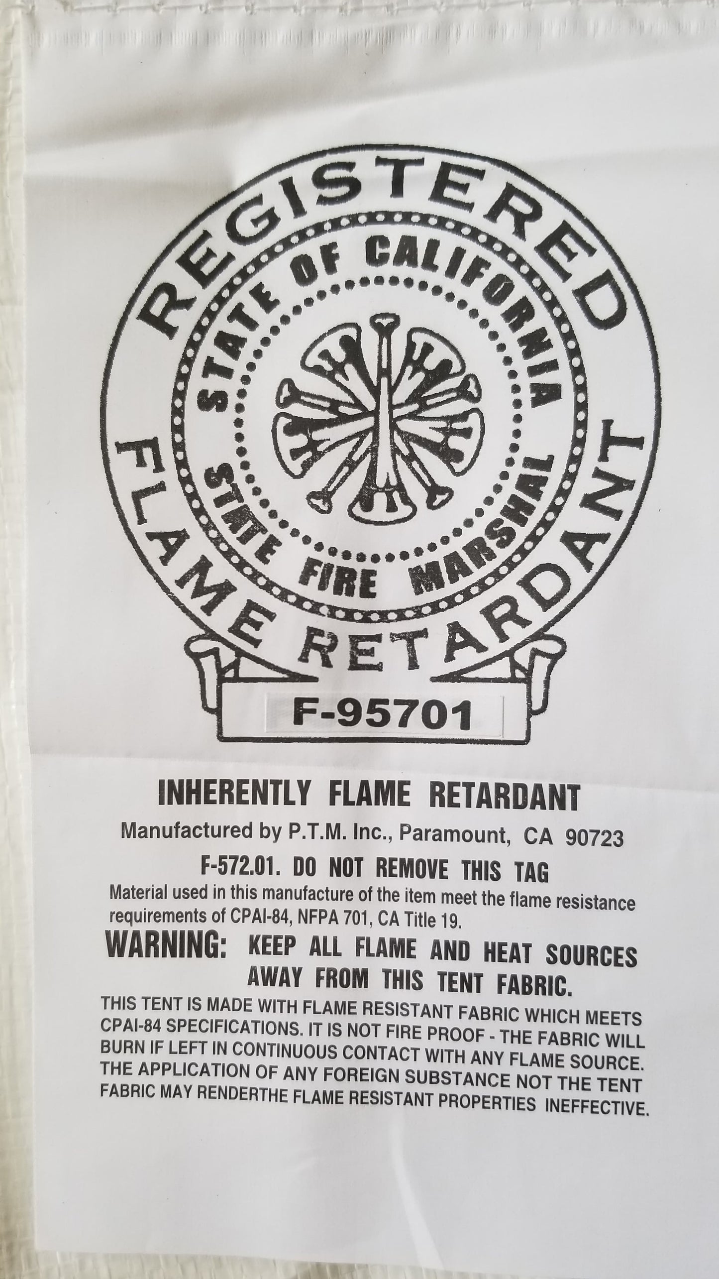 Fire Flame Retardant Heavy Duty 12 mil Poly Tarps