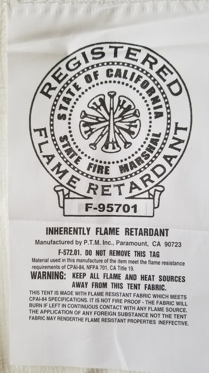 Fire Flame Retardant Heavy Duty 12 mil Poly Tarps
