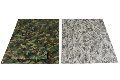 Camouflage Medium Duty 8 mil Poly Tarps