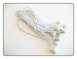 9" White Premium Heavy Duty Ball Bungees 100 pcs ~ Free Shipping 9" White Premium Heavy Duty Ball Bungees 100 pcs ~ Free Shipping