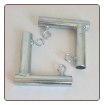 2pc 3/4" 2 Way "L" Shaped Slide Thru / Slider Fitting (FOLA) Free Shipping 2pc 3/4" 2 Way "L" Shaped Slide Thru / Slider Fitting (FOLA) Free Shipping