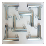 6pc 3/4" 2 Way "L" Shaped Slide Thru / Slider Fitting (FOLA) Free Shipping 6pc 3/4" 2 Way "L" Shaped Slide Thru / Slider Fitting (FOLA) Free Shipping