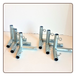 6pc 1" 3 Way Flat Corner (F3B) Free Shipping 6pc 1" 3 Way Flat Corner (F3B) Free Shipping