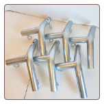 6pcs 1 5/8" 3 Way High Peak Corner / Top Peak End w/Eyebolts (FW3G) Free Shipping 6pcs 1 5/8" 3 Way High Peak Corner / Top Peak End w/Eyebolts (FW3G) Free Shipping