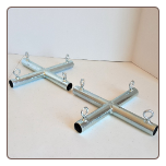 2pc 3/4" 4 Way Flat "X" Cross (FXA) Free Shipping 2pc 3/4" 4 Way Flat "X" Cross (FXA) Free Shipping