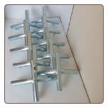 10pcs 1" 4 Way High Peak Edge / Top Peak w/ Eyebolts (FB4G) Free Shipping 10pcs 1" 4 Way High Peak Edge / Top Peak w/ Eyebolts (FB4G) Free Shipping