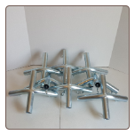 8pcs 1" 4 Way High Peak Edge / Top Peak w/ Eyebolts (FB4G) Free Shipping 8pcs 1" 4 Way High Peak Edge / Top Peak w/ Eyebolts (FB4G) Free Shipping