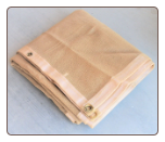 6' X 20' Desert Tan Mesh Shade Screen Tarp - Approx. 5'6" x 19'6" ~ Free Shipping 6' X 20' Desert Tan Mesh Shade Screen Tarp - Approx. 5'6" x 19'6" ~ Free Shipping