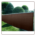 8' X 50' Brown Mesh Shade Screen Fence Tarp - Approx. 7'6" x 49'6" ~ Free Shipping 8' X 50' Brown Mesh Shade Screen Fence Tarp - Approx. 7'6" x 49'6" ~ Free Shipping